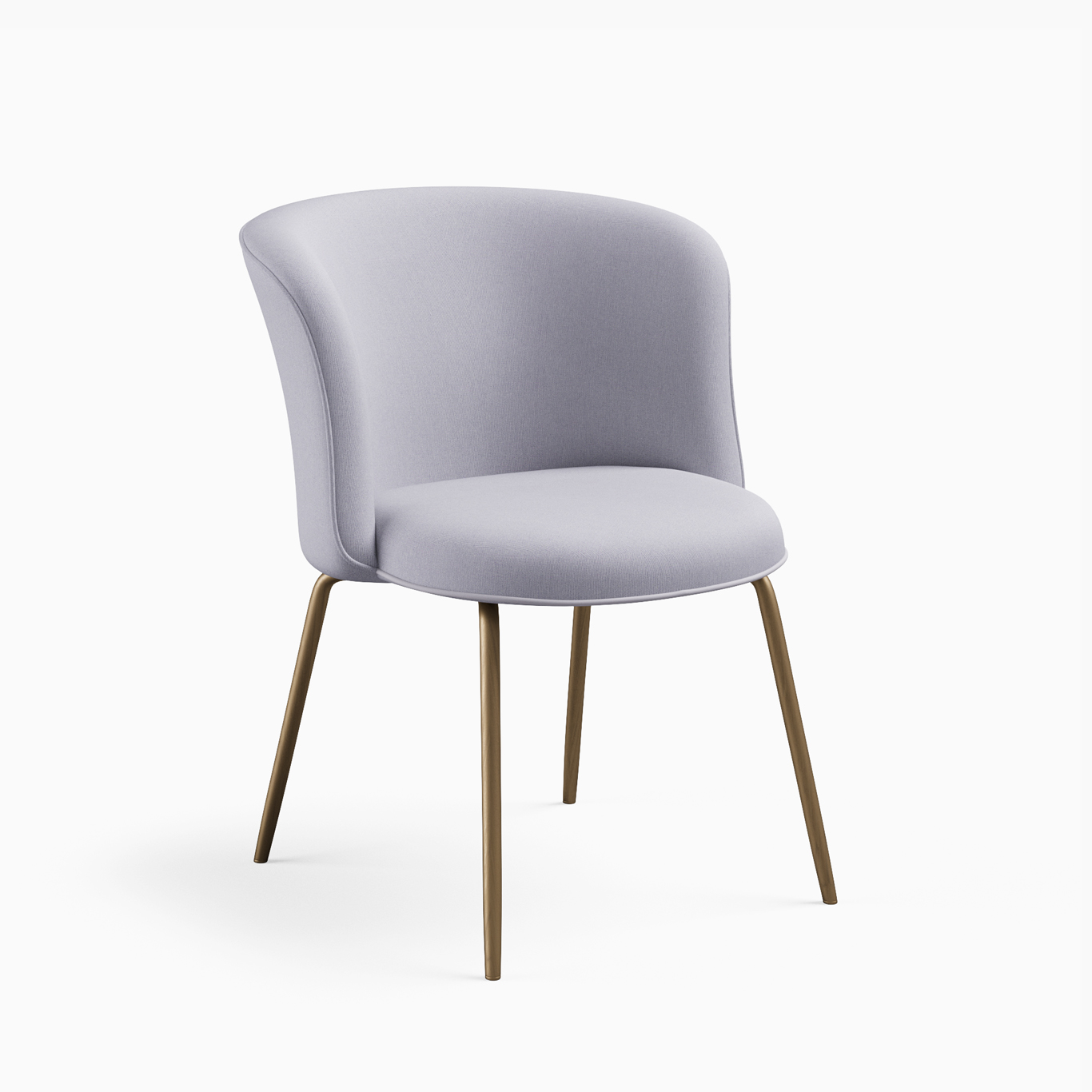 7202-R77BZ<br>Fauna Guest Chair<br>Four Leg Hand Finished Bronze
