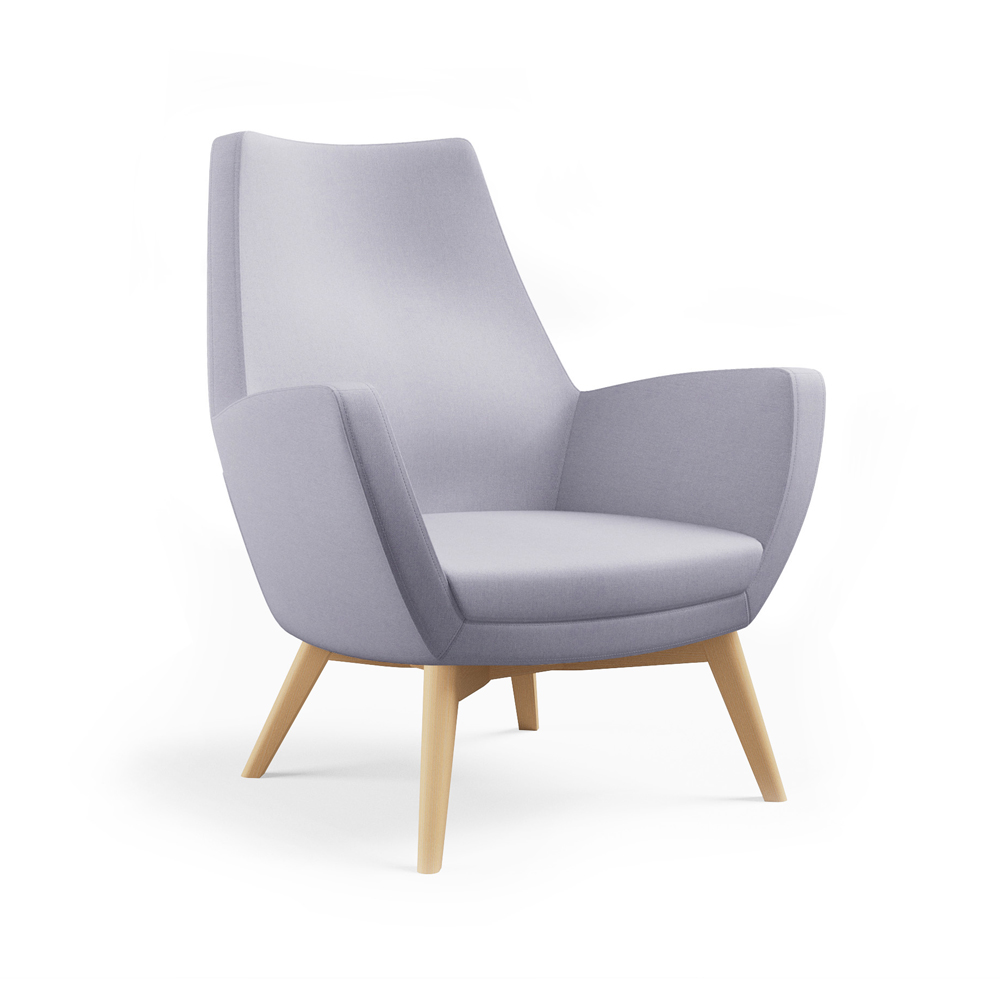 680-L41<br>Monaco Lounge<br>Four Legs Solid Wood