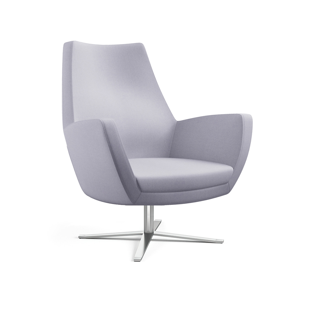 680-R13<br>Monaco Lounge<br>Pedestal Swivel Chrome